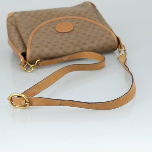 GUCCI Micro GG Supreme Shoulder Bag Pvc Beige Gold - Picture 7 of 16